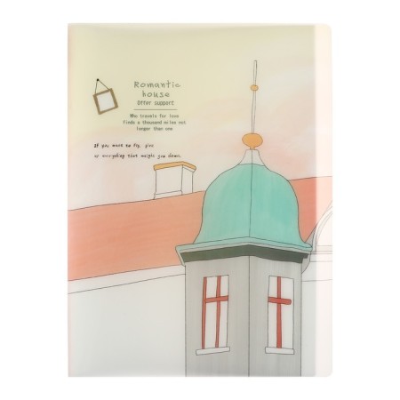 A4 Format Format, with 60 transparent files "Little Pretense", mix-3