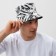 Panama "Tie-Dye" minku black and white color, rr 56-58