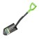 Baying shovel, acute, l = 81 cm, metal stalk, Sibirtech