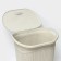 Besnaya basket with a lid "Knitting", 55 l, 45 × 36 × 57 cm, color white rattan