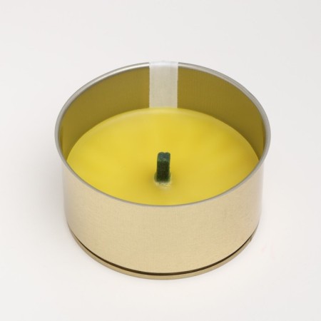 Candle Street Antimosite Aromatic, 10x4.5 cm, 120 g, 6 hours, citroneella, yellow-2
