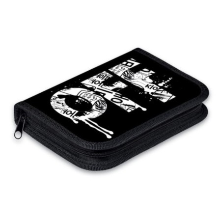 Penal 1 section 130 x 190 mm, Hatber "Off", laminated cardboard, black/white NPN_44046-1