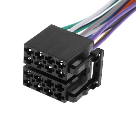 AK ISO car radio connector, double plug-1