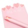 Figure paper for flowers 70g., "Hearts", 50x35cm, pink