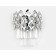 Wall lamp with crystal Ambrella Light, Traditional, TR5282, E14, Color Chrome