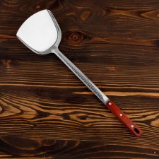 Back for cauldrons Uzbek 45cm, 12cm width, with a wooden handle
