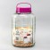 Glass jar, with a hole for a water plant, 16 liters