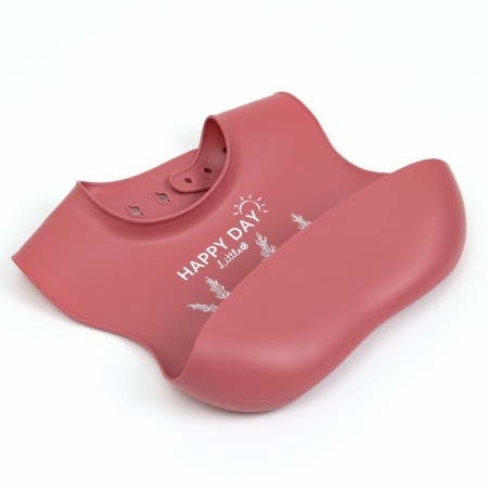 Badion for feeding children, silicone, Mum & Baby, 23x4x29, cherry-4