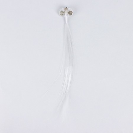 Hair strand on a hairpin, luminous, 3.5 x 33 cm-1