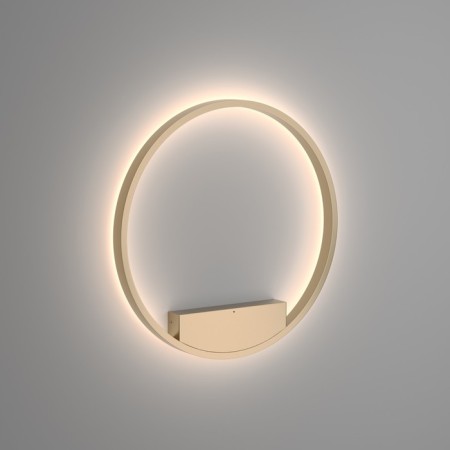 Bra Maytoni Mod058WL-L35BS4K, 1XLED, 37W, 60x60x5 cm, 1800lm, brass color