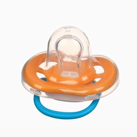Nipple - anatomical dummy "turtle", +6 months, color yellow-7