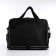 Road bag with lightning, with an increase, external pocket, long belt, black color