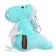 Soft toy "Dragon", white-and-white tummy, 13 cm