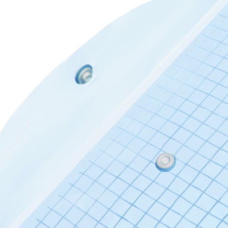 The Convert folder on the button, A4, 80 μm, "cage", tinted, blue-1
