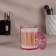 Organizer for cotton sticks, with a lid, d = 6.7 × 10.5 cm, in the box, the color is pink