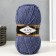 Yarn "Lanagold" 51% acrylic, 49% wool 240m/100g (203 jeans. Mel)