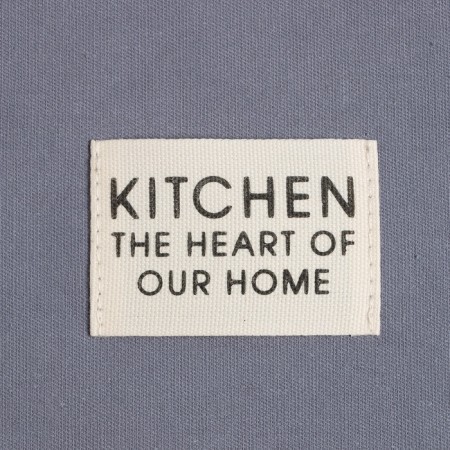 Apron Ethel Kitchen 60x70 cm, col. Blue, 100% HL, sarzha 220 g/m2-5