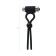 Lasso for penis A-Toys byfa Ect, silicone, black, 14 cm