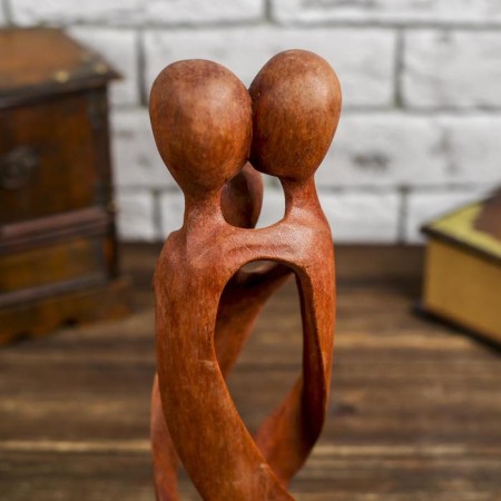 Souvenir tree "Family" brown color 30x8x8 cm-2