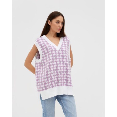 Women's vest mist, s-m, lilac-9