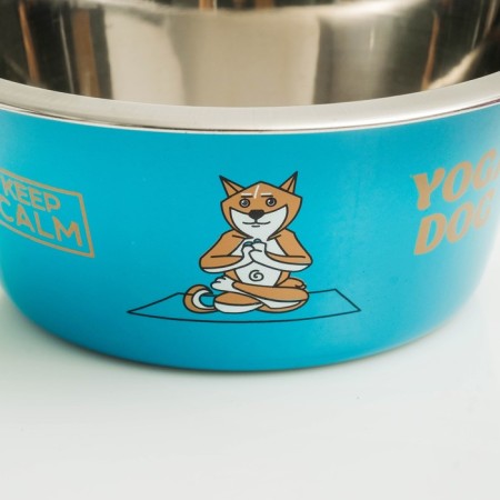 Standard Pijon. Yoga Dog, 450 ml, blue-3