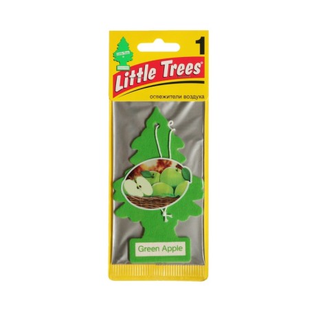 Little Trees Christmas tree flavor green apple, Green Apple-1