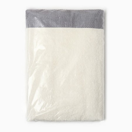 Trick Love Life "Honey" 70*140 cm, milk, gray, 100% HL, 450 gr/m2-5