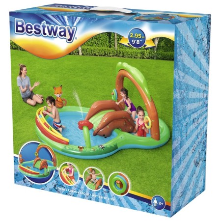 Playing Woods Game Center, 295 x 199 x 130 cm, 53093 Bestway-9