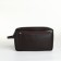 Lightning cosmetic bag, Textura, 2 external pockets, brown color