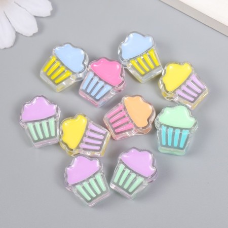 Busina Plastic "Summer breeze Kexik" Gloss Mix 2.2x1.7x0.9 cm