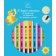 A set of double -sided felt -tip pens Djeco, 10 pcs