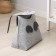 Organizer for storage Funny "Hare-Ochkarik", 42 × 24 × 58 cm, 15 l, color gray color