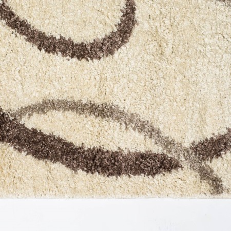 Sheggy carpet rectangular 160x230 cm, 100% polypropylene, jute-1