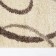Sheggy carpet rectangular 160x230 cm, 100% polypropylene, jute
