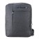 A backpack, a lightning department, a mount on a suitcase, the color is gray