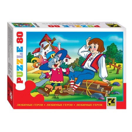 Puzzles "Favorite Heroes", 80 elements, mix-5