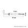 Steelrex anchor bolt, with a M-shaped hook, galvanized, 8x40 mm, 2 pcs