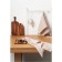 A set of two wafer towels of Essential Flaxes, size 50x70 cm