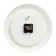 Watch Wall Interior "Classics", silent, D-30.5 cm, beige matte body