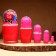 Tanita 5-doll matryoshka, 17-18 cm