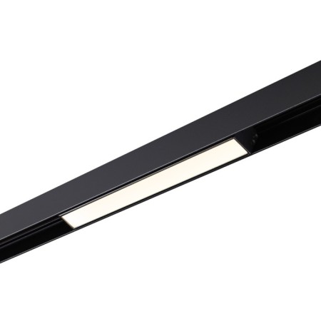 Track lamp for low -voltage busbar NOVOTECH. Flum, 12W, LED, 43x250x22 mm, black color-3