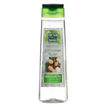 Hair shampoo clean line "Birch", 400 ml-4