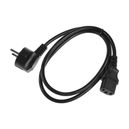 Power cable Cablexpert PC-186-VDE-1M, Schuko-C13, 10 A, 1 m, black
