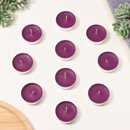 A set of tea candles of aromatic "sage", 10 pieces-1