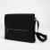 Male Business Bag, Textura, 3 external pockets, black color