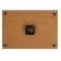 Carty clock is wall-mounted, series: people, "Girl in red" 25x35 cm