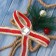 Christmas tree decoration "New Year's genre" star, 28x10 cm