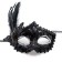 Carnival mask "Lady", with a pen, color mix