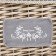 High -high shelling basket with handles "Lenon", 44x33.5x30 cm, gray