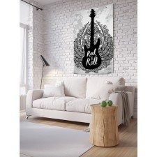 Decorative panel with photo printing, size 100x150 cm